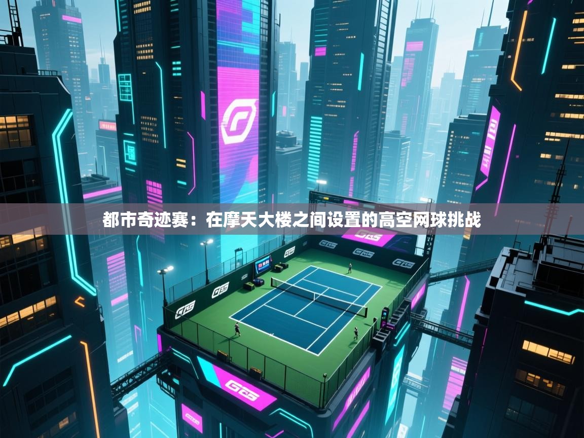 都市奇迹赛:在摩天大楼之间设置的高空网球挑战 第1张